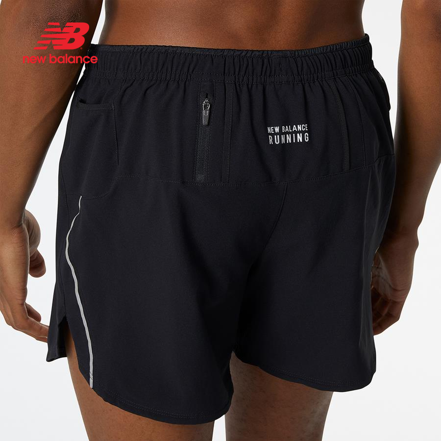 Quần ngắn thể thao nam New Balance Running Shorts - AMS21268BK (form châu á)