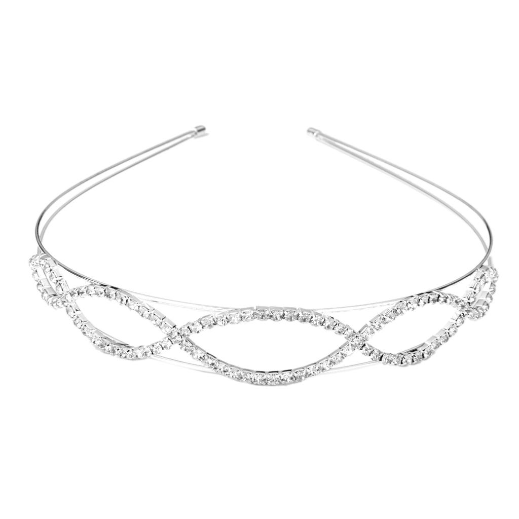 Wedding Bridal Bridesmaid Crystal Rhinestone Headband Tiara