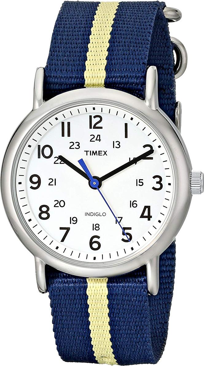 Đồng hồ Unisex Timex Weekender Nylon Strap Watch - T2P142 (38mm)