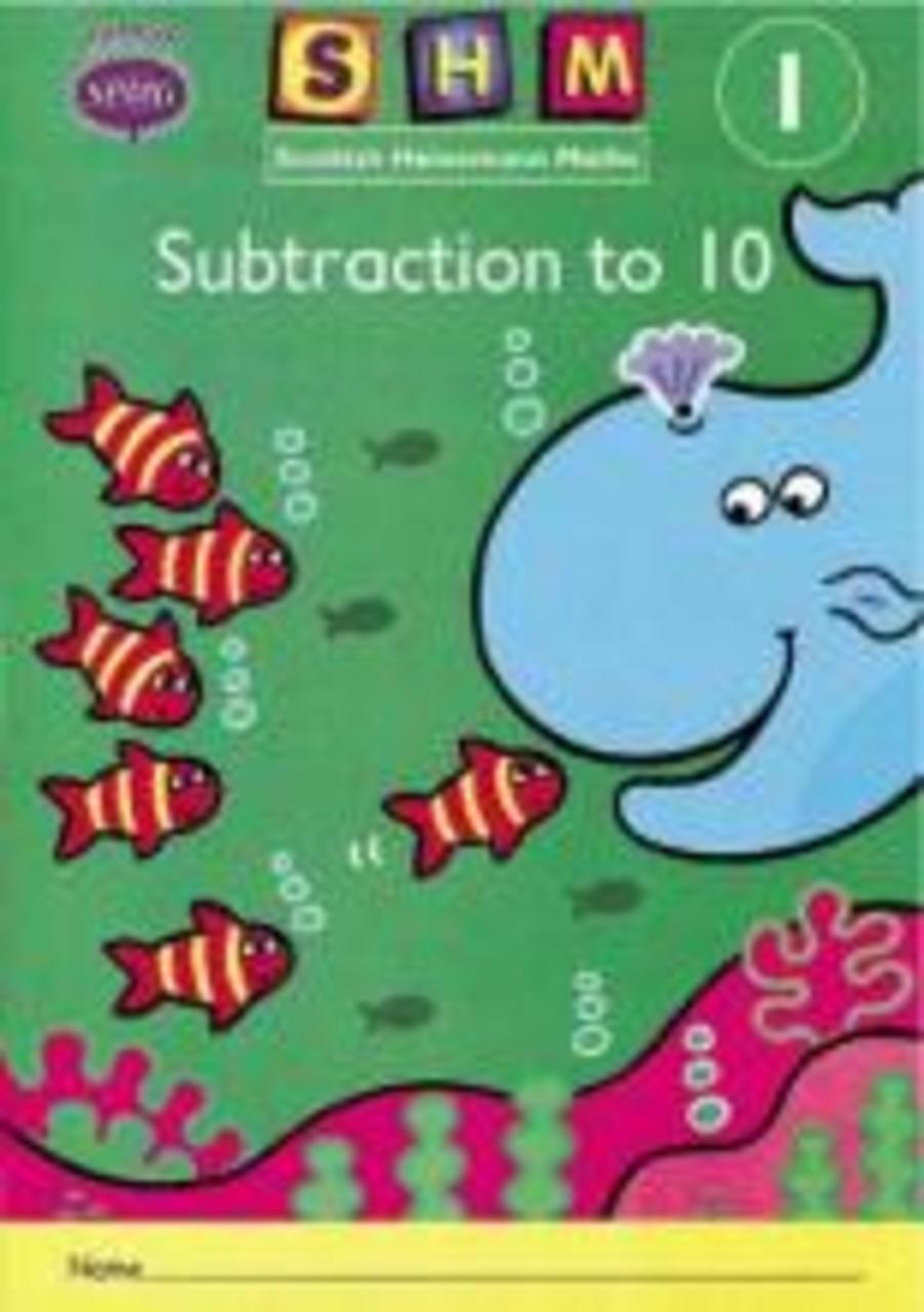 Sách - Scottish Heinemann Maths 1: Subtraction to 10 Activity Book 8 Pack by  (UK edition, paperback)