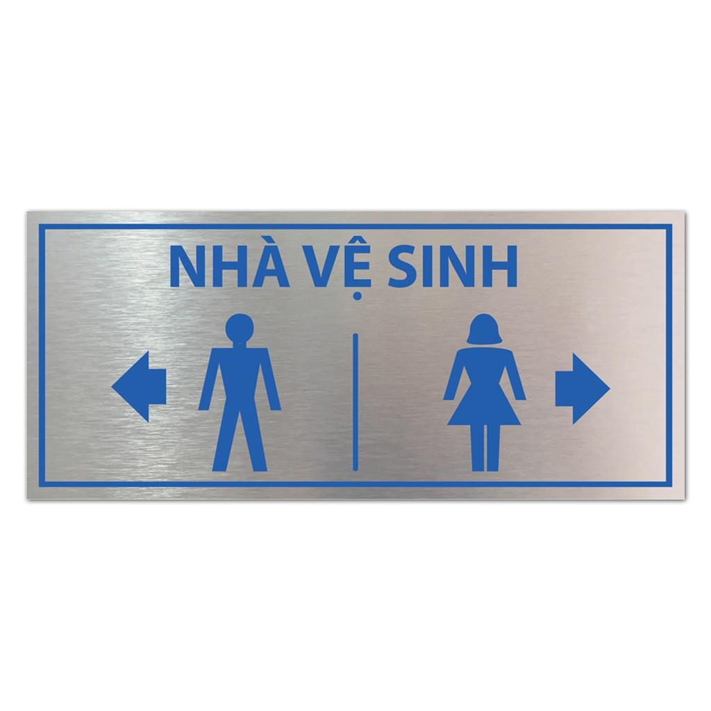 Bảng toilet, bảng chỉ dẫn nhà vệ sinh, chỉ dẫn WC cao cấp giá tốt