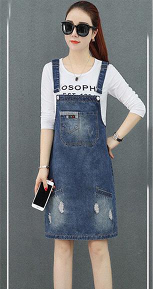 ĐẦM YẾM JEAN PHỐI TÚI TRẺ TRUNG D788