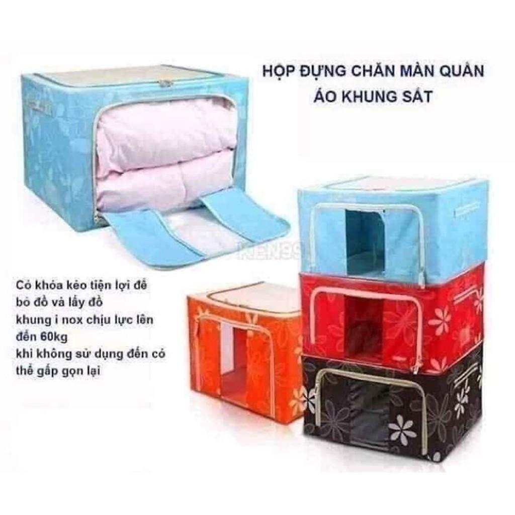 COMBO 2 TÚI ĐỰNG CHĂN MÀN KHUNG SẮT