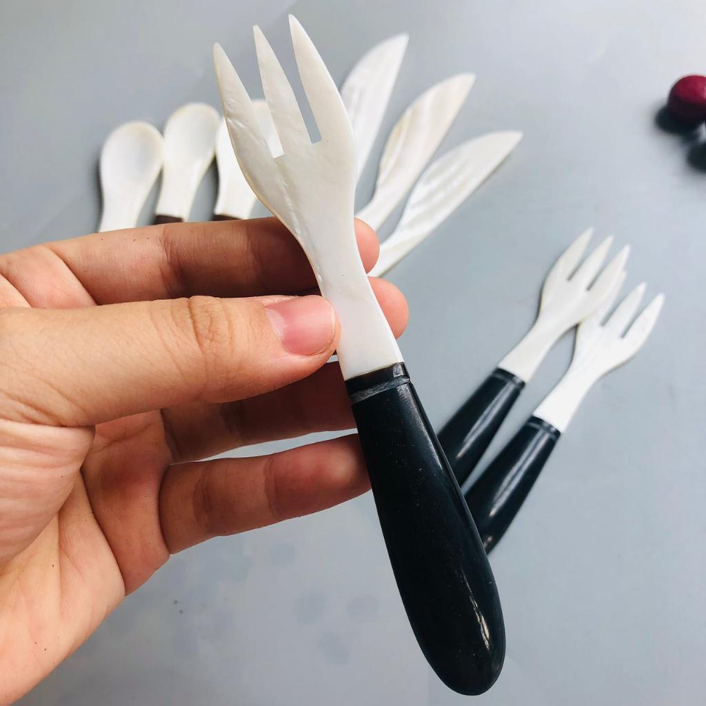 Dĩa Trai Ăn Trái Cây 15x3 cm,Nĩa Ăn Bánh Gato, Phong Cách Cổ Điển Vintage, Chụp Ảnh Decor Xinh Xắn