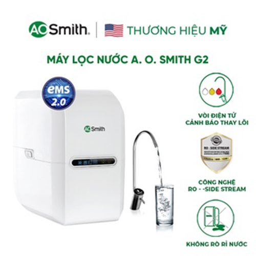 Máy Lọc Nước A. O. Smith G2 5 Lõi - Hàng chính hãng