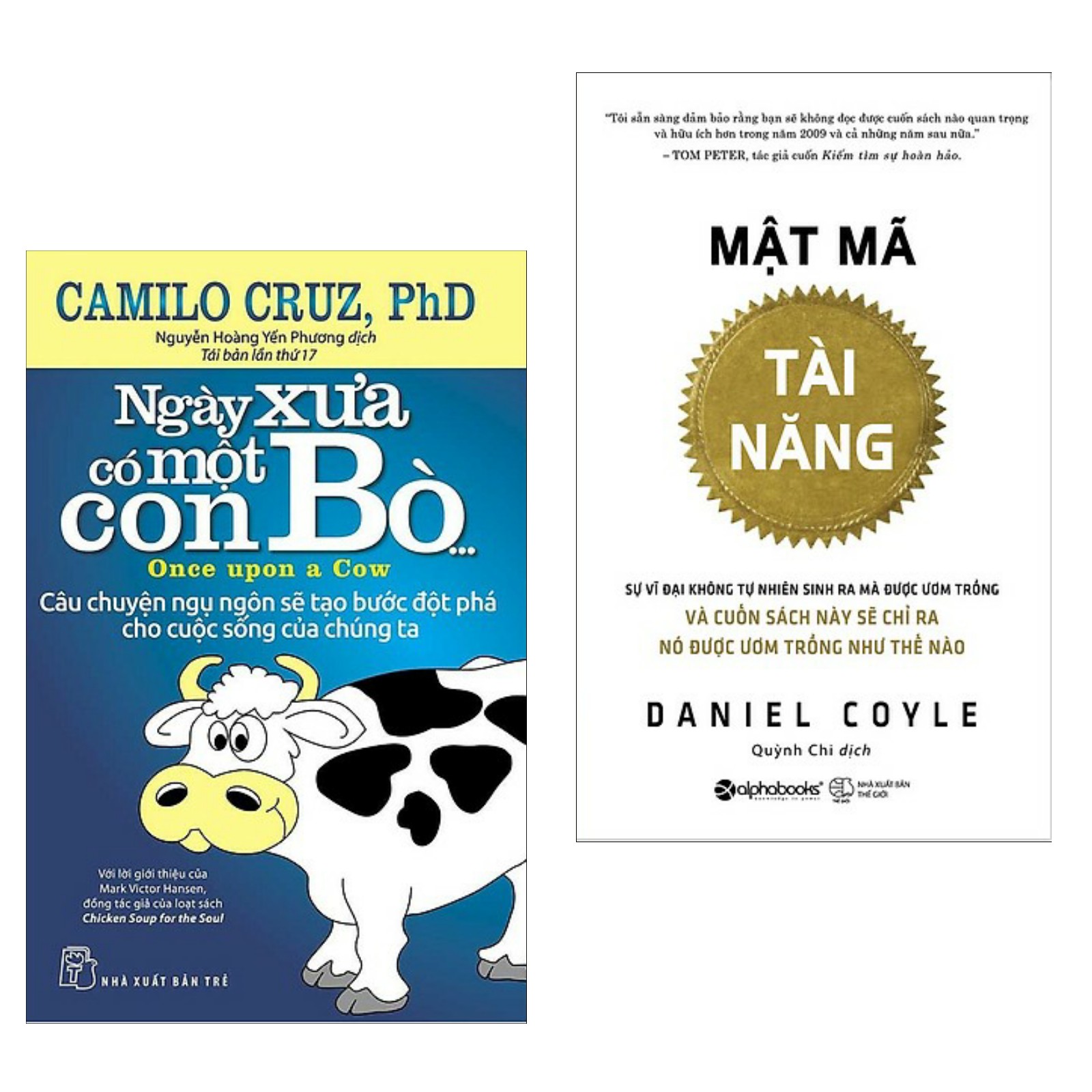 Combo Kĩ Năng Sống Khai Phá Hết Tiềm Năng Trong Bạn: Mật Mã Tài Năng + Ngày Xưa Có Một Con Bò...( Tặng Kèm Bookmark Love Life)