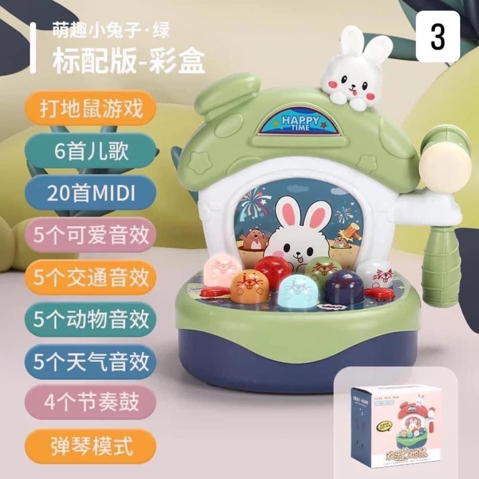 Bộ Đồ Chơi Đập Chuột Phát Nhạc Cho Trẻ em
