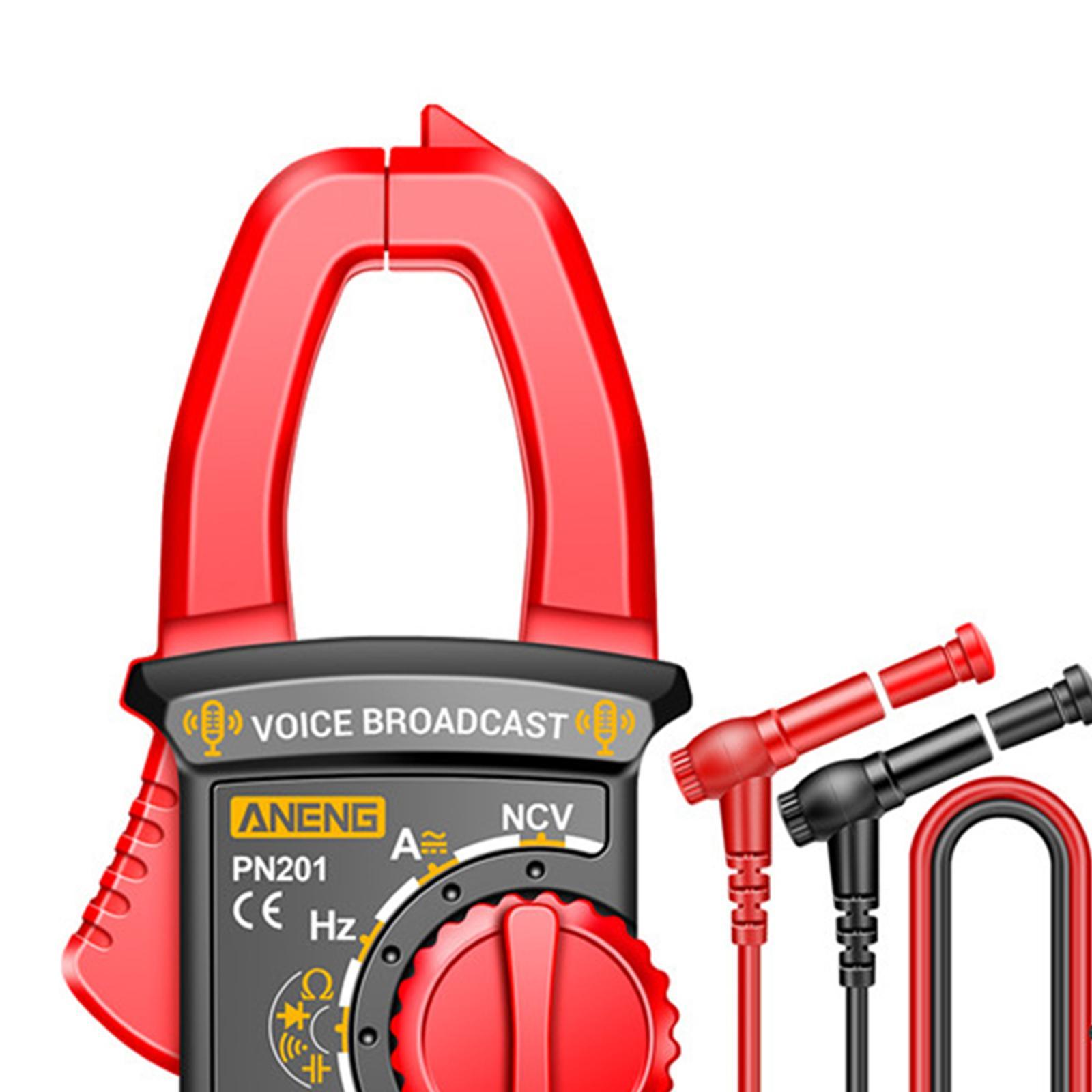 Digital Multimeter Clamp Meter Voltage Tester for Vehicles Household Outlets