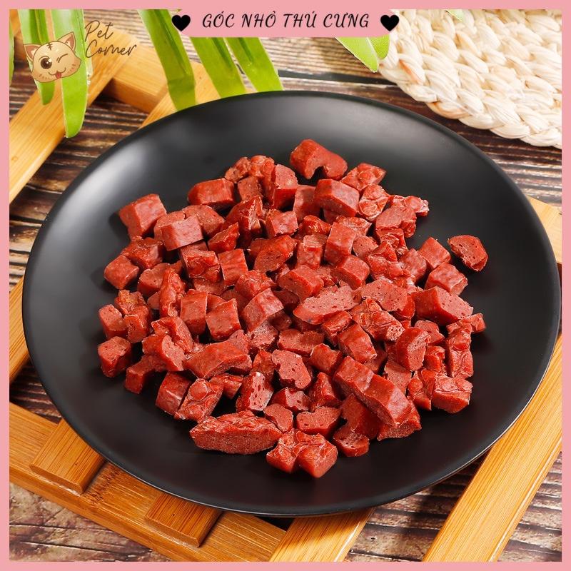 Snack thịt bò viên cho chó cưng (Gói 100g)