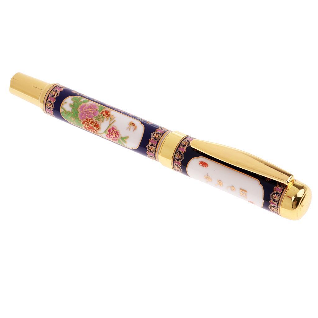 2pcs Chinese Style Ink Fountain Pen Writing Fountain Pens Student Stationery School Supplies