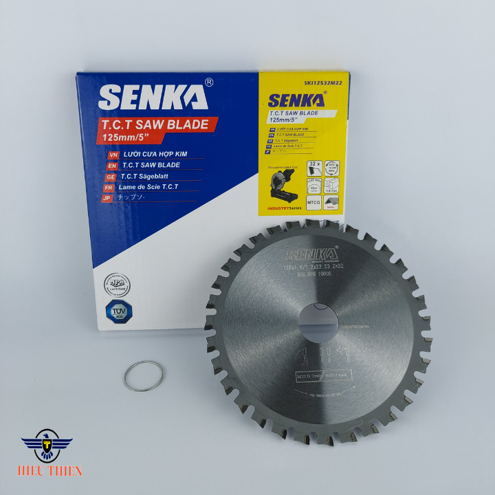 Lưỡi cắt sắt hợp kim 125mm 32 răng SENKA