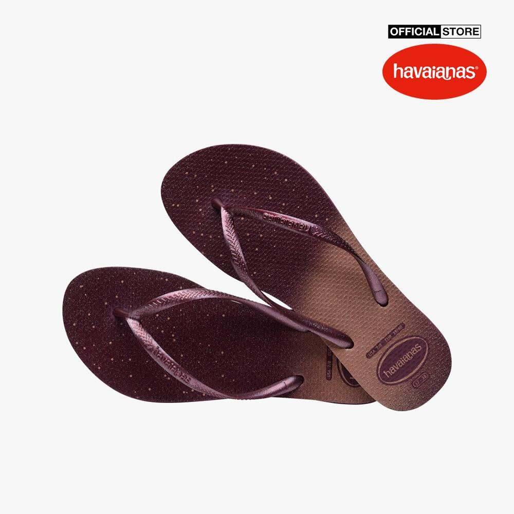 HAVAIANAS - Dép kẹp nữ Chinelo Feminino Slim Gloss 4145617