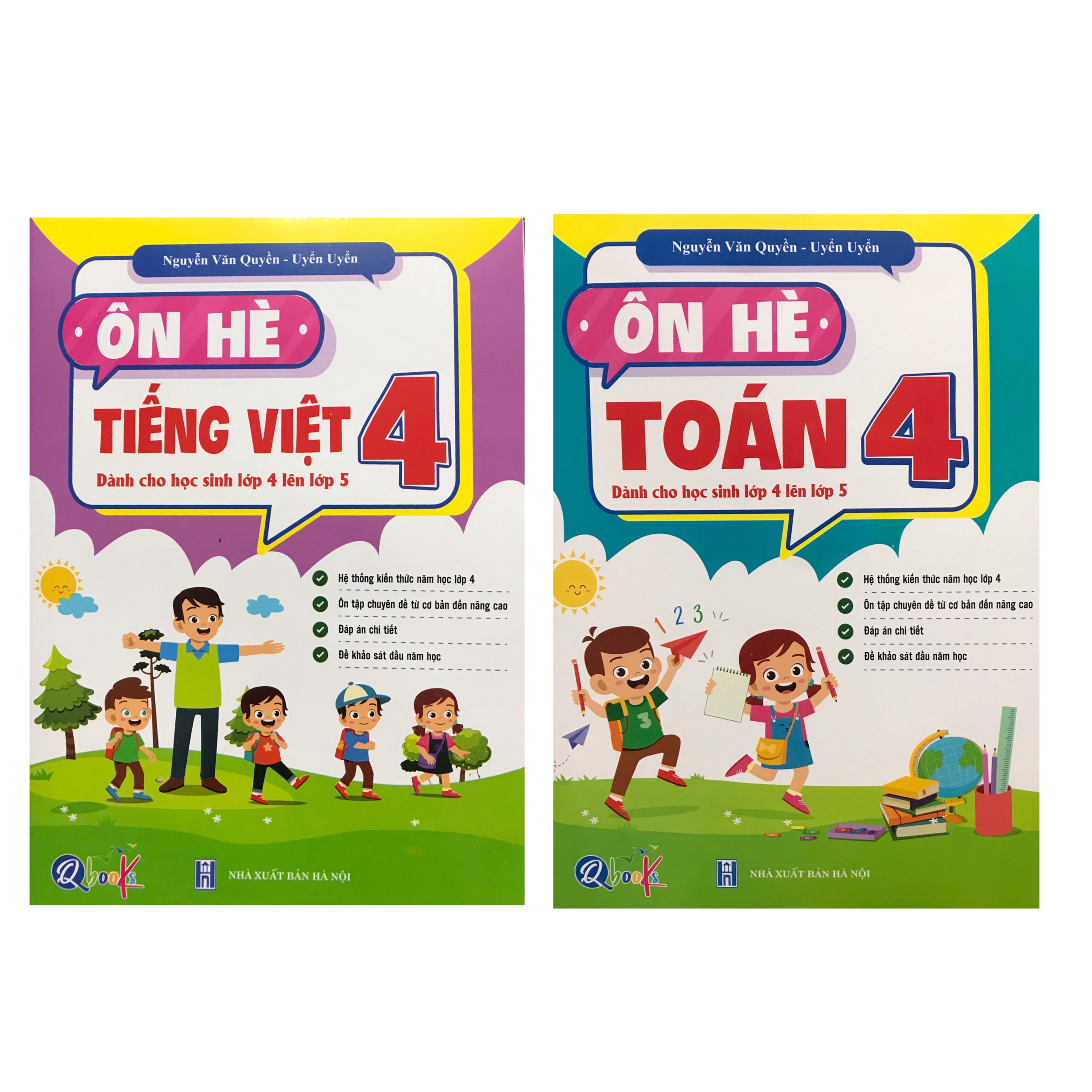 Combo Ôn hè Toán và Tiếng Việt 4