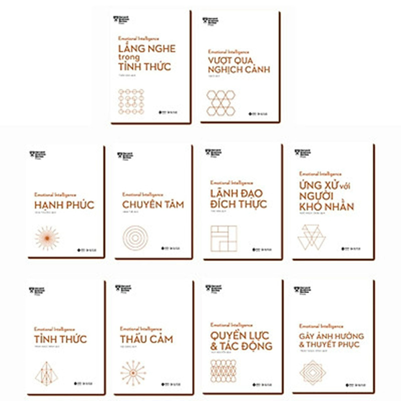 Sách - HBR Trí Tuệ Xúc Cảm – Emotional Intelligence (Bộ 10 Cuốn)