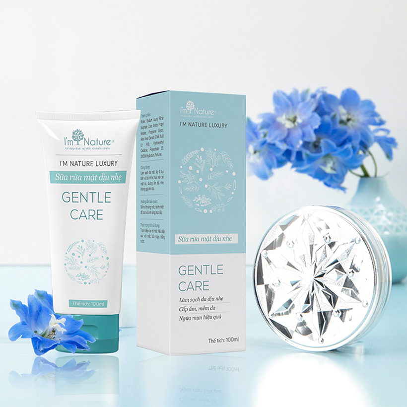 Sửa rửa mặt dịu nhẹ Gentle Care I'M NATURE 100ml