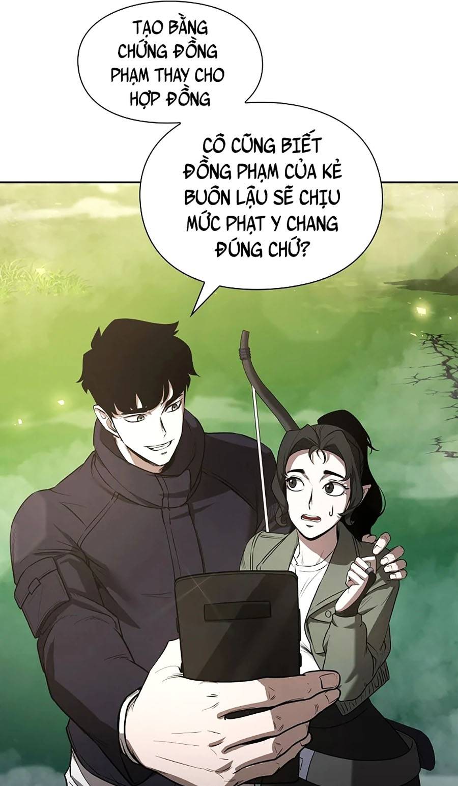 chiến binh học đường - cuộc đột kích trong ngục tối chapter 6 91