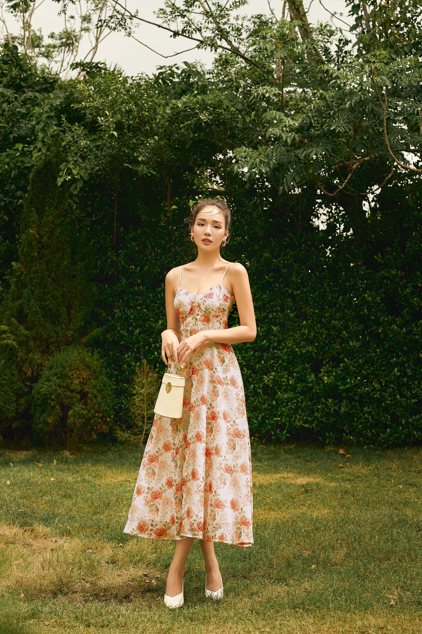 OLV - Đầm Tea Rose Straps Dress