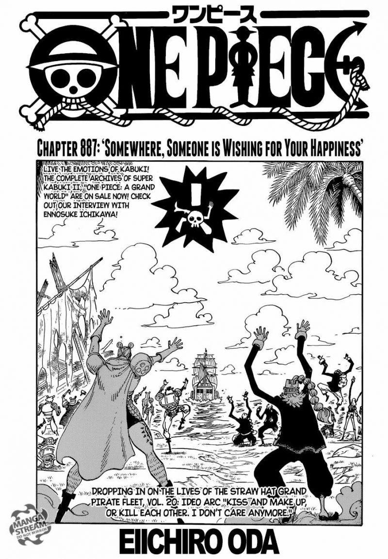 đảo hải tặc - one piece chapter 887 1