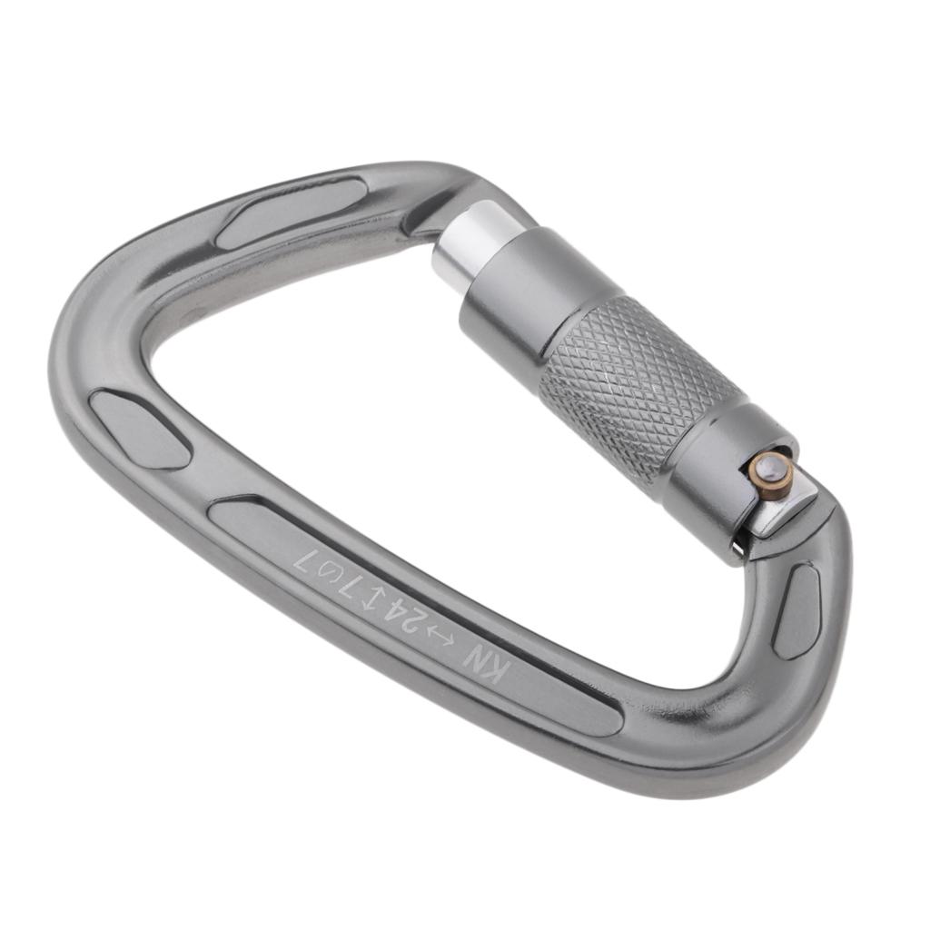 Carabiner Khóa Tự động 24KN Carabiner để Leo Núi