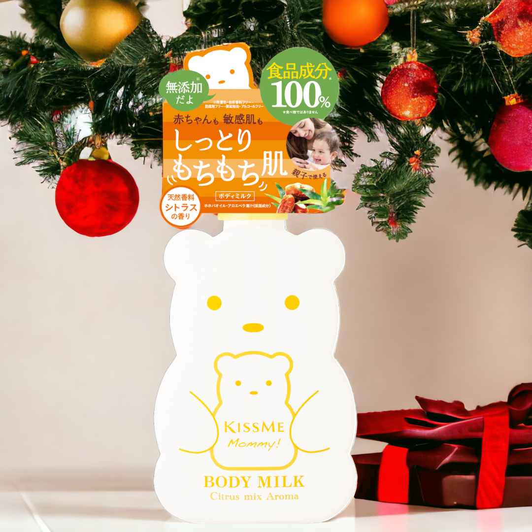 Sữa Dưỡng Thể Cấp Ẩm Dành Cho Bé Từ 6 Tháng Tuổi Và Làn Da Nhạy Cảm Kissme Mommy Body Milk