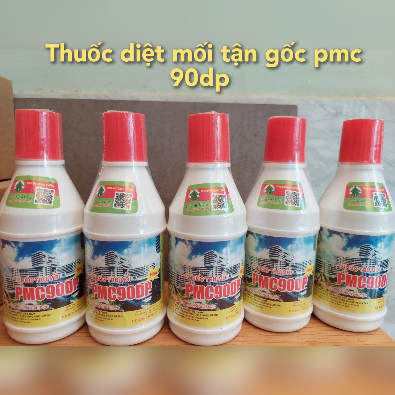 Thuốc diệt mối dạng bột xịt PMC 90 loại tốt - nên mua kèm hộp nhử mối để hiệu quả tối ưu nhất