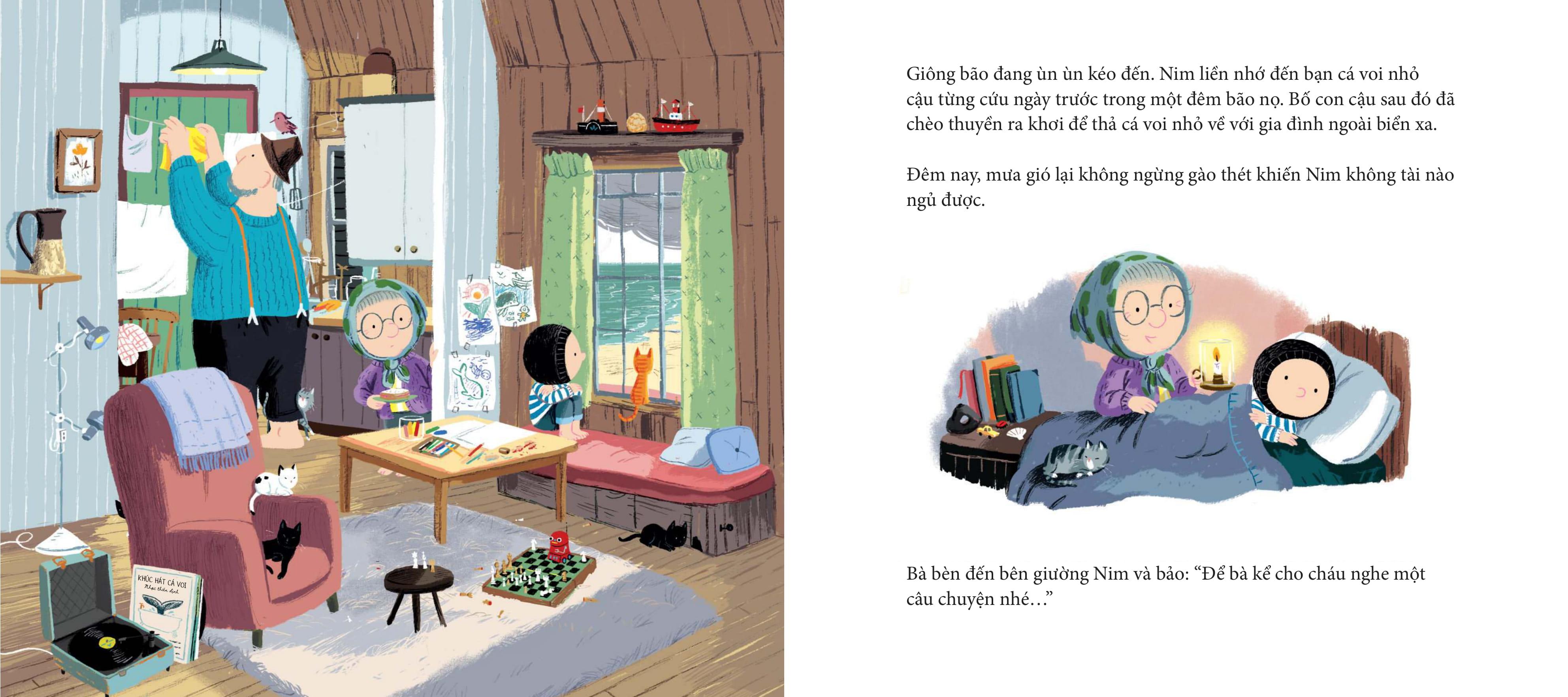 Sách - Đại Gia Đình Cá Voi Đêm Bão