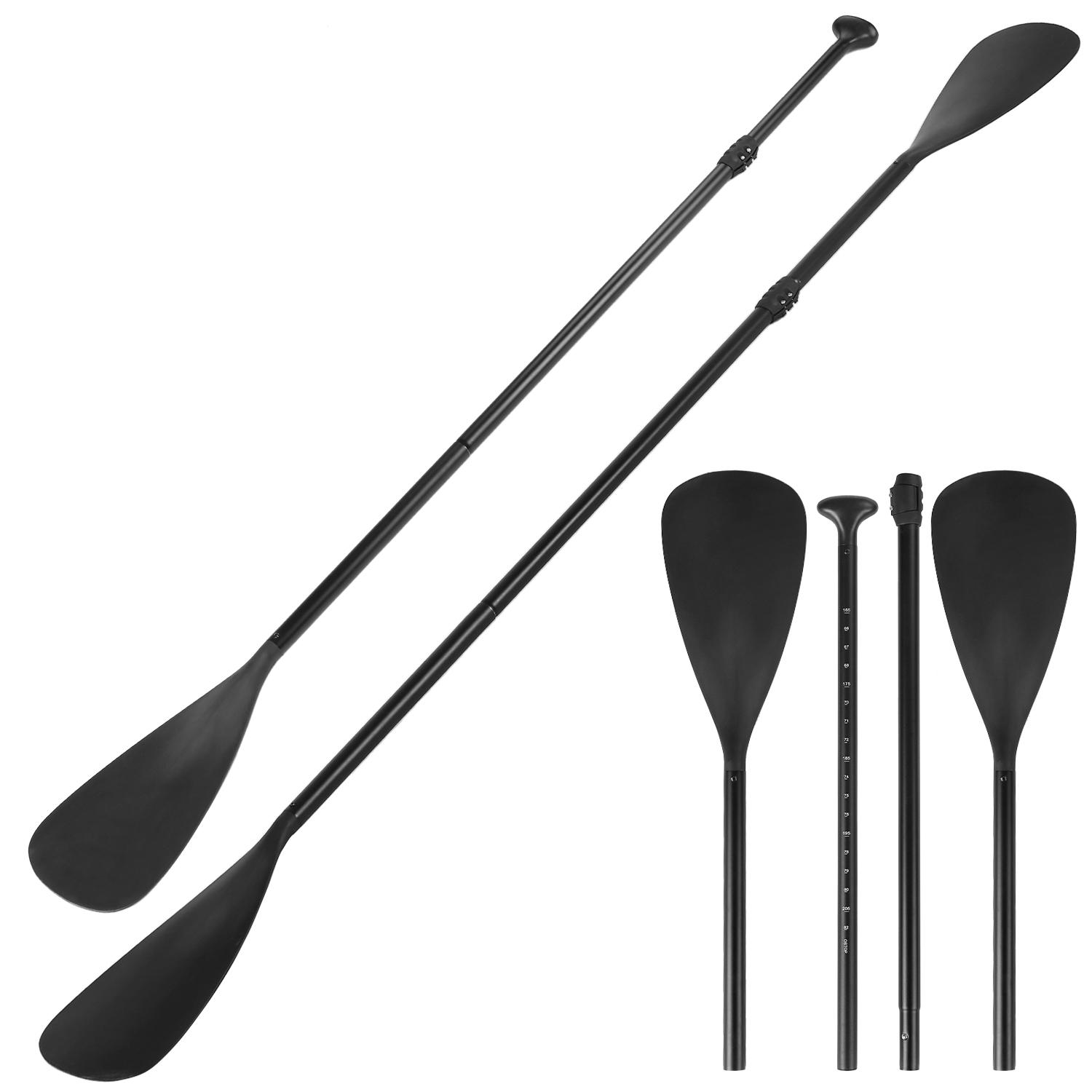 Mái chèo thuyền Kayak 2 bên thiết kế tháo rời, bằng nhôm siêu nhẹ
