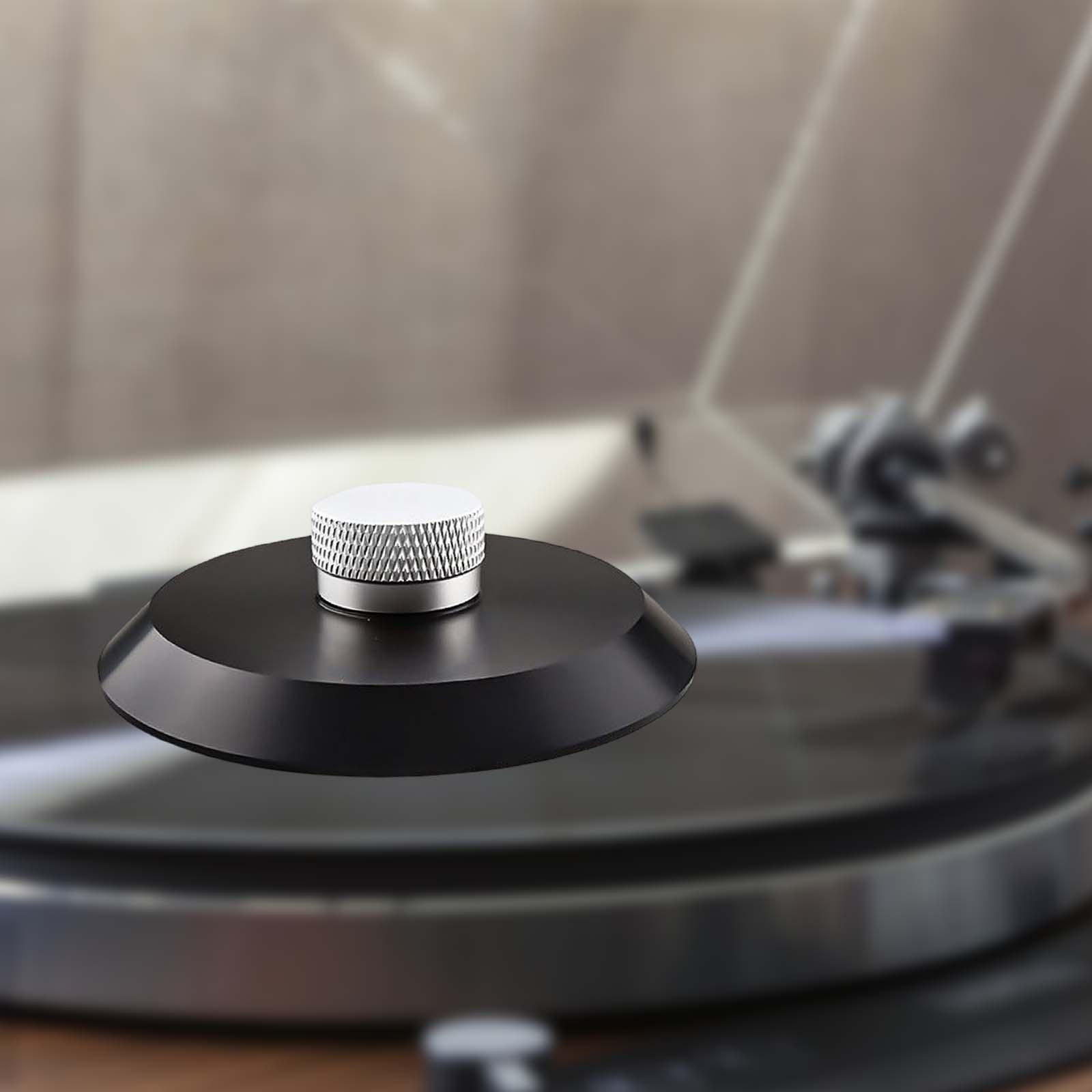 Turntable Disc Record Stabilizer Balanced Record Weight Clamp for Player Eliminating Vibration