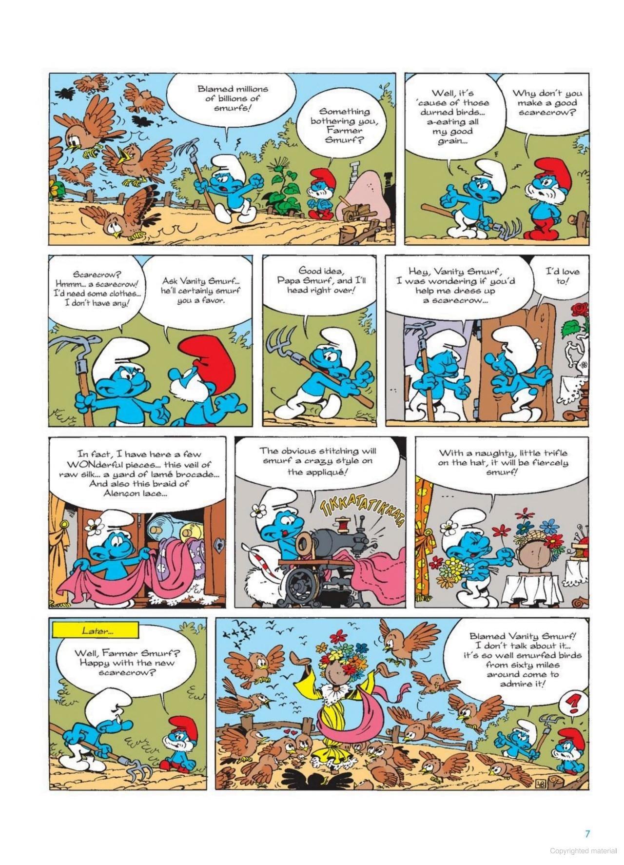 Sách ngoại văn: The Smurfs #10 - The Return Of The Smurfette
