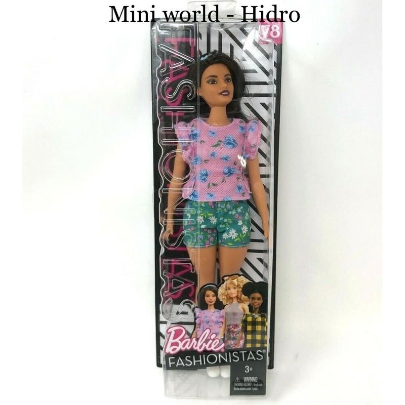 Búp bê Bb fashionistas body curvy mập  #78