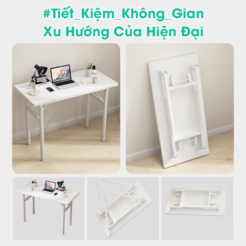 Bàn làm việc gấp gọn tiện dụng - Hàng chính hãng