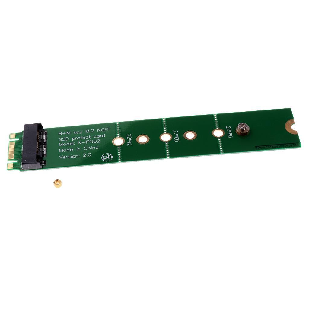 NGFF B-key Extender Board M.2 SSD Protect Card Test Tool B+M key Adapter