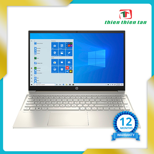 Laptop HP Pavilion 15-eg1037TU 5Z9V0PA (i5-1155G7/8GD4/512GSSD/15.6FHD/W11SL/VÀNG - Hàng chính hãng