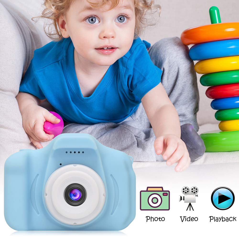 Máy Ảnh Kỹ Thuật Số Mini 8Mp Hd Chống Va Đập Phù Hợp Với Trẻ Em Kids Digital Video Camera Mini