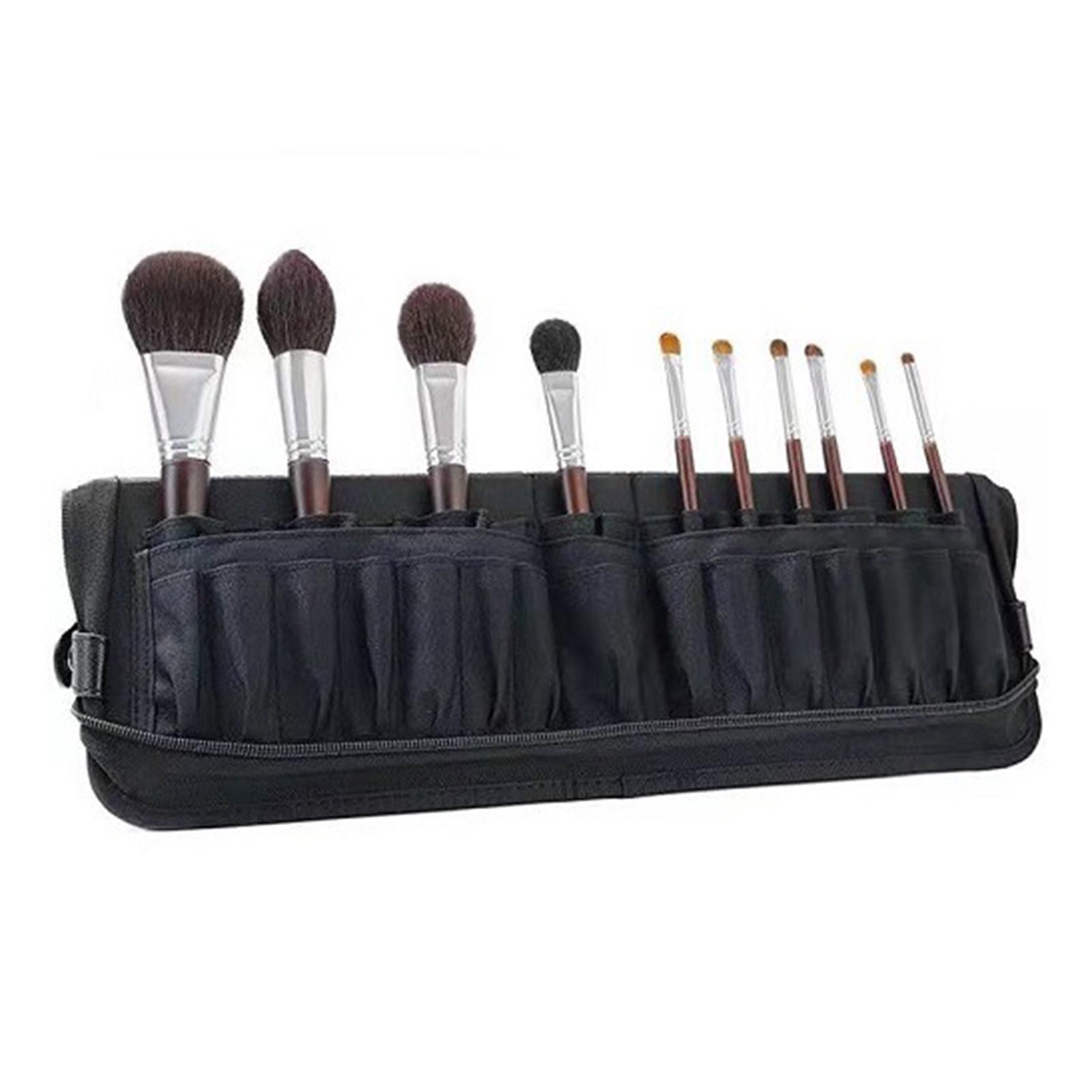 Makeup Brushes Organizer Bag Cosmetic Bag Pouch Carrying Bag for Home Use