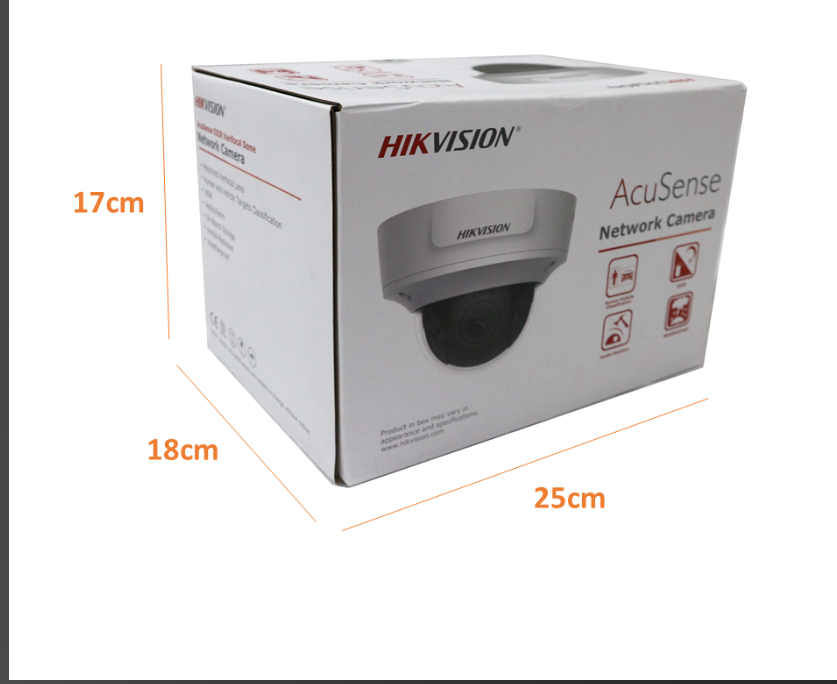 Camera IP Dome Hồng Ngoại 8.0 Megapixel HIKVISION DS-2CD2783G2-IZS-hàng chính hãng