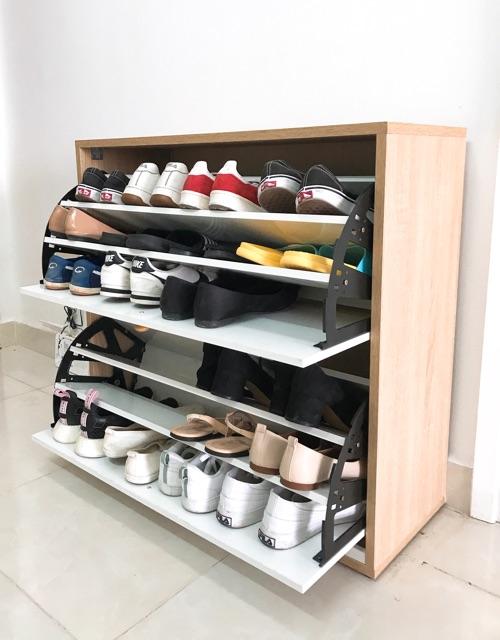 TỦ GIÀY THÔNG MINH 2 TẦNG