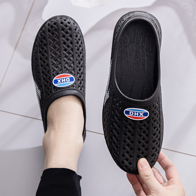 Giày lười nam nhựa thể thao siêu nhẹ êm chân đi biển đi mưa chống nước siêu bền Phatdat V336