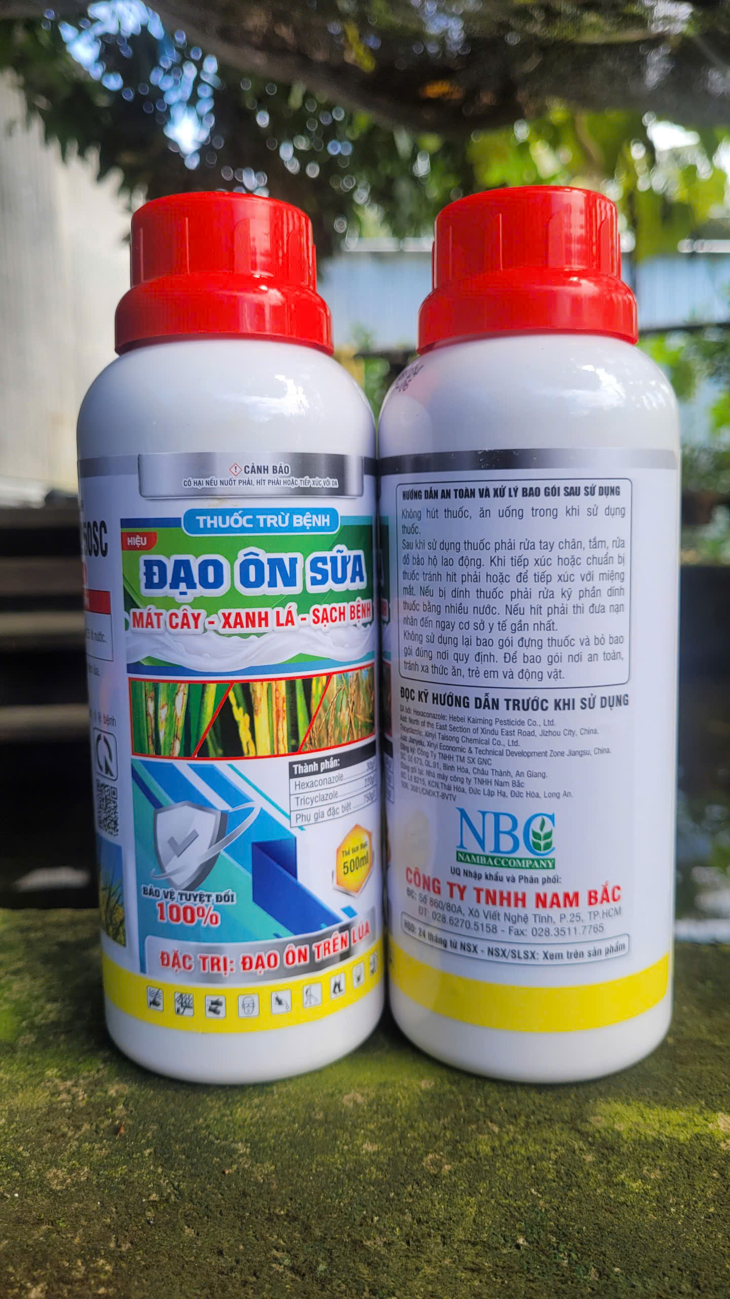 ĐẠO ÔN SỮA 250SC chai 500ml phòng trừ  bệnh đạo ôn lá, đạo ôn cổ bông trên lúa nếp