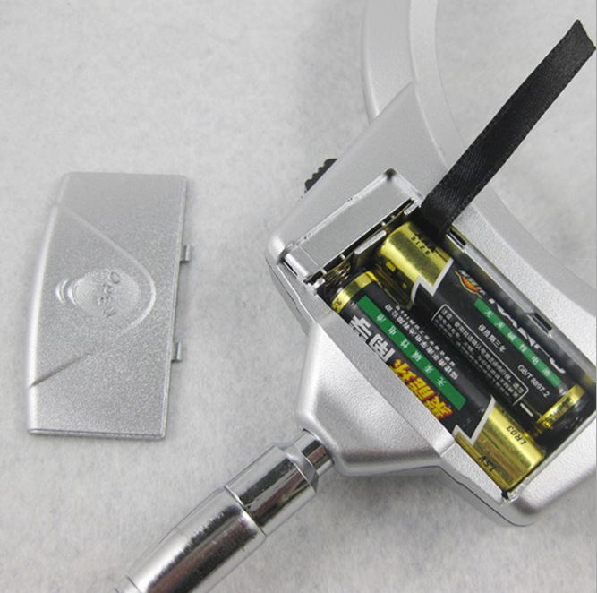 Kính lúp để bàn dây uốn dẻo 2x- 6x tích hợp đèn led hỗ trợ kiểm tra, sửa chữa điện tử