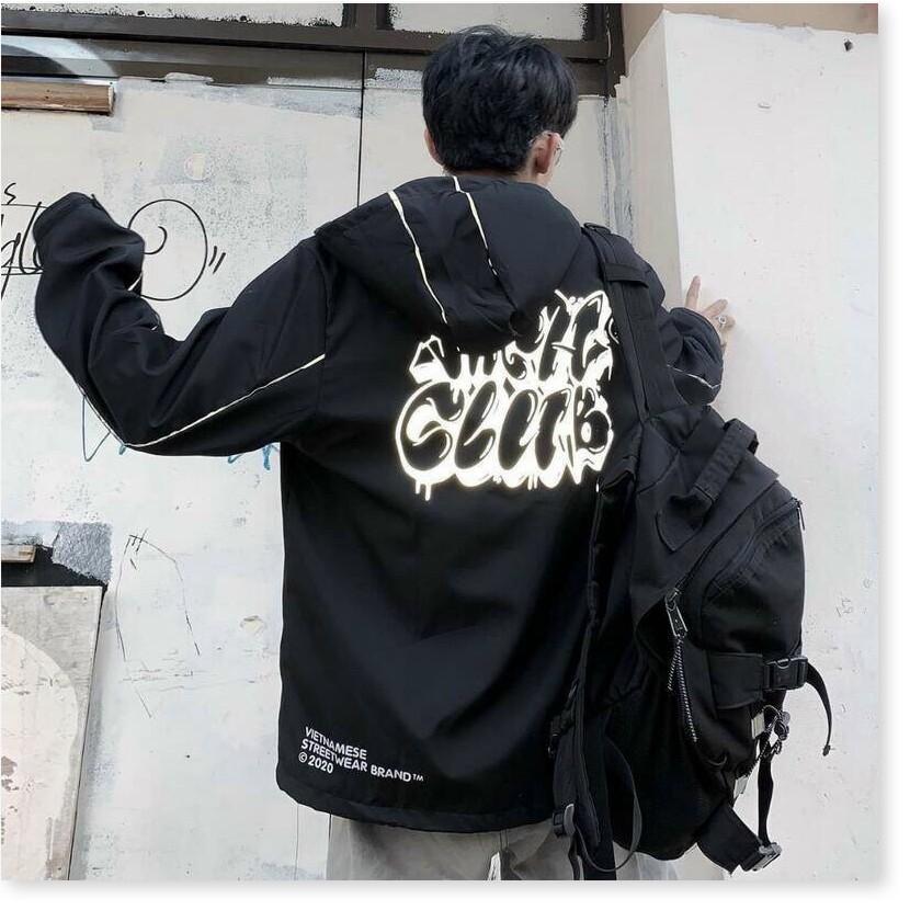 ÁO KHOÁC DÙ HIGH CLUB PHẢN QUANG FORM RỘNG CỰC CHẤT CHO CÁC BẠN TRẺ KHÁNH AN STORE