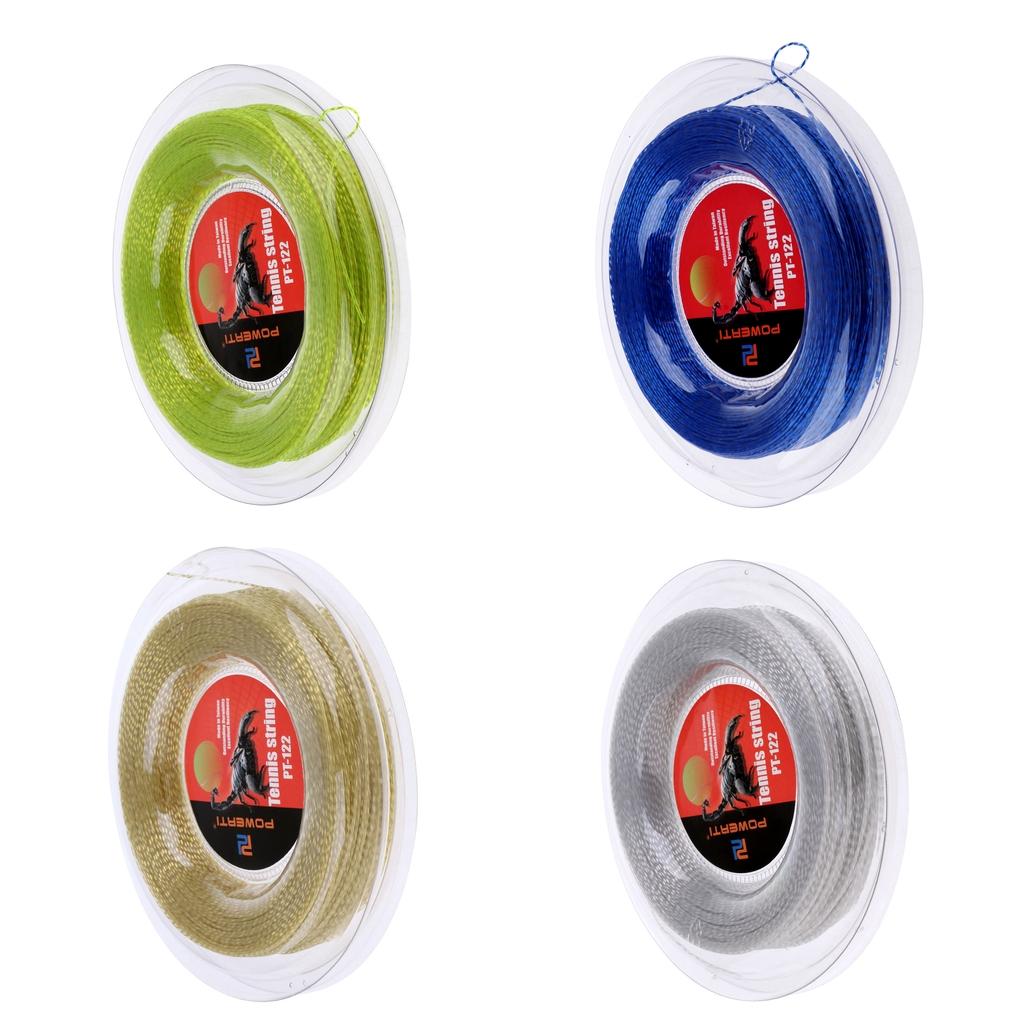 High Quality Nylon Tennis Racket Racquet Strings 1.30mm 200m Reel Various Colors