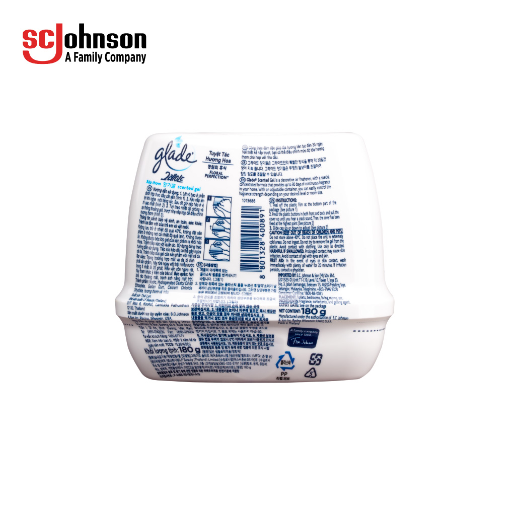 Bộ Đôi GLADE Sáp Thơm 180gx2