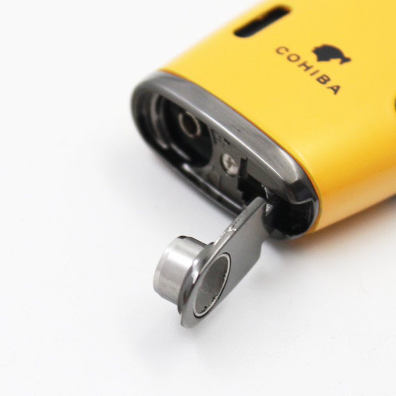 Vỏ Hột Quẹt Bật Lửa Khò 2 Tia  H015 Thiết Kế Đẹp Độc Lạ Lửa Khò Mạnh Mẽ - Dùng Gas Cao Cấp