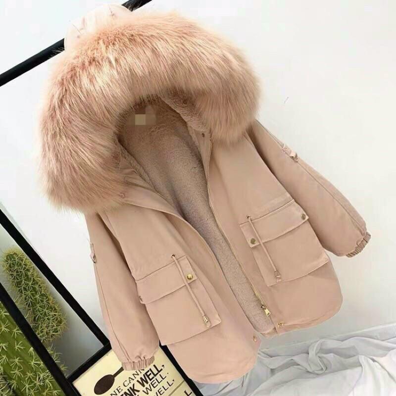 ÁO KHOÁC PARKA KAKI LÓT LÔNG SIÊU ẤM