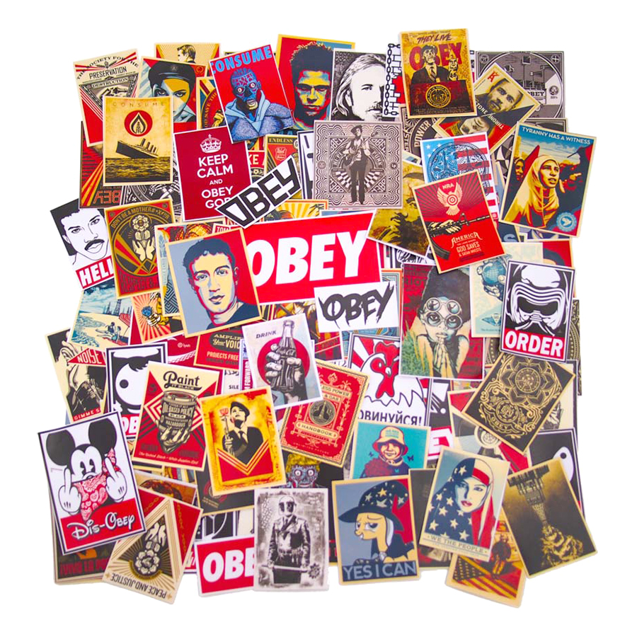 Set 100 Sticker - Obey