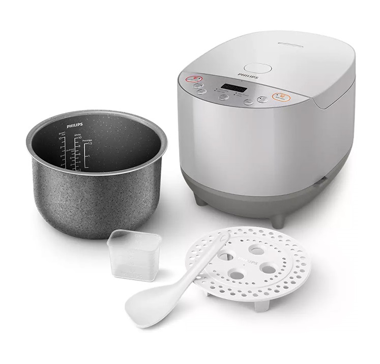 Nồi Cơm Điện Philips 1.8L HD4515/69 - Hàng Chính Hãng