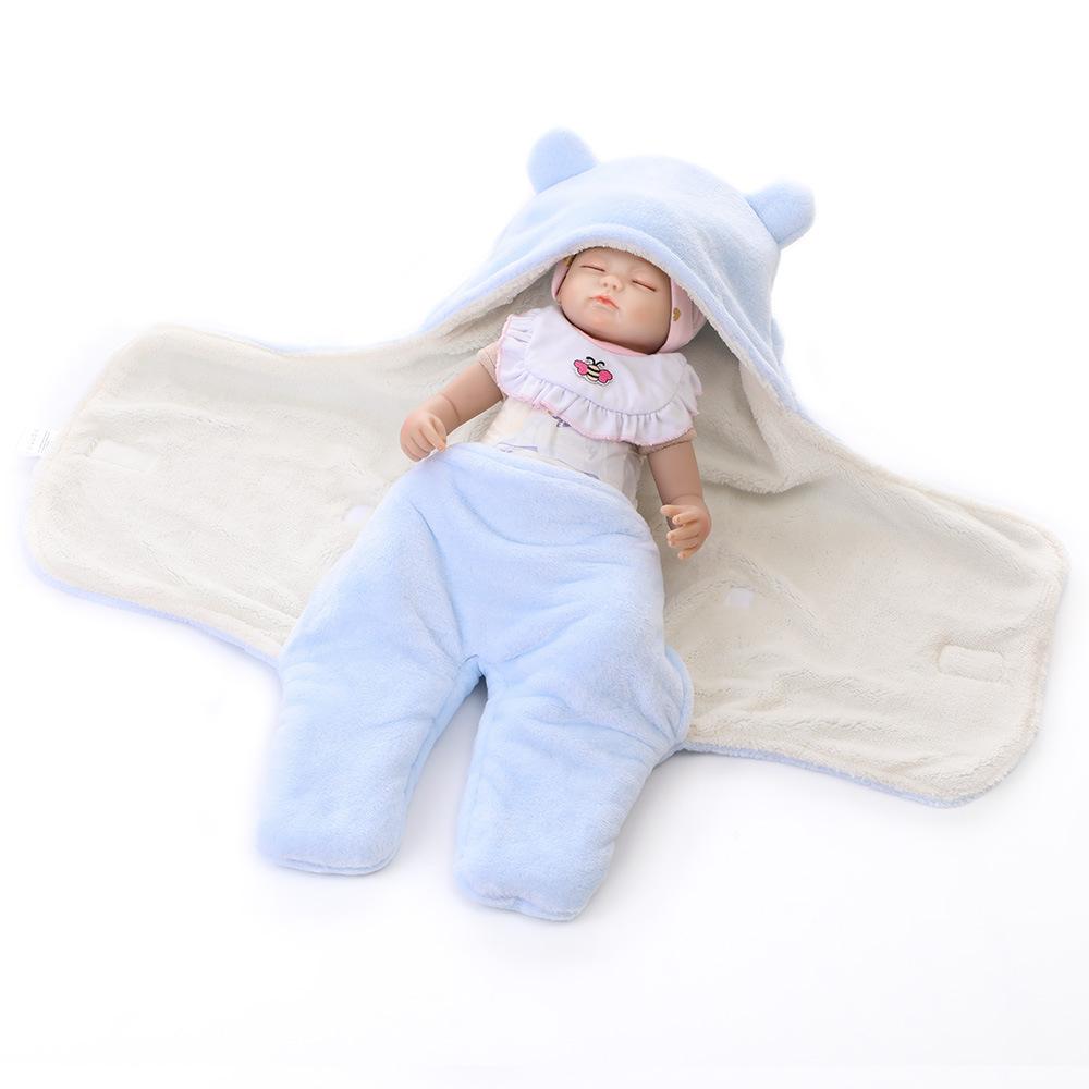 Bé Sang Trọng Túi Ngủ Sơ Sinh Dễ Thương Mềm Mại Ngủ Bọc Đầm Bé Dễ Thương Nhận Chăn Túi Ngủ Ngủ Bao