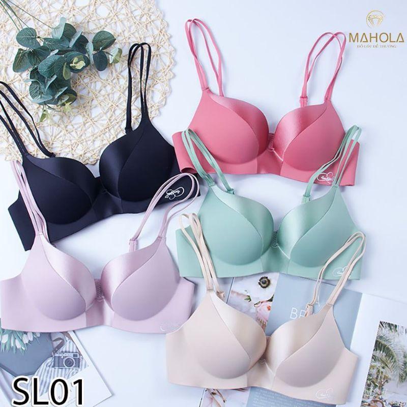 HÀNG MỚI VỀ -Áo Lót ĐÚC Nâng Ngực Phối Lụa Không Gọng Siêu Đẹp - CHILLHOUSE