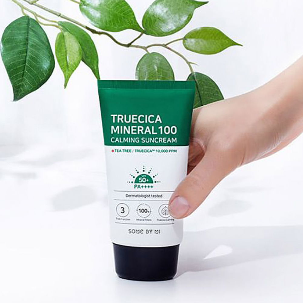 Kem Chống Nắng Khoáng Chất Some By Mi Truecica Mineral 100 Calming Suncream